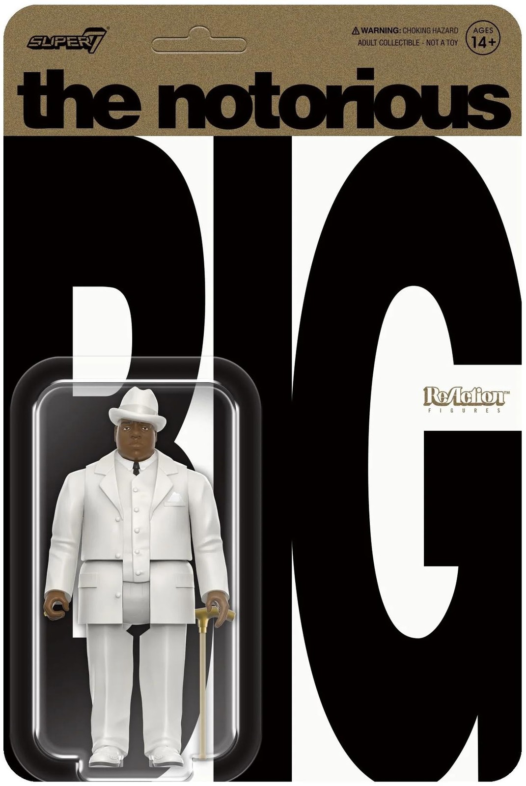 Notorious BIG - Biggie in Suit - ReAction Figures